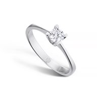 Ringe X-Diamond Dame Classici in Weißgold Diamante Lab Grown 0.19 Ct AN013BI - AN013BI